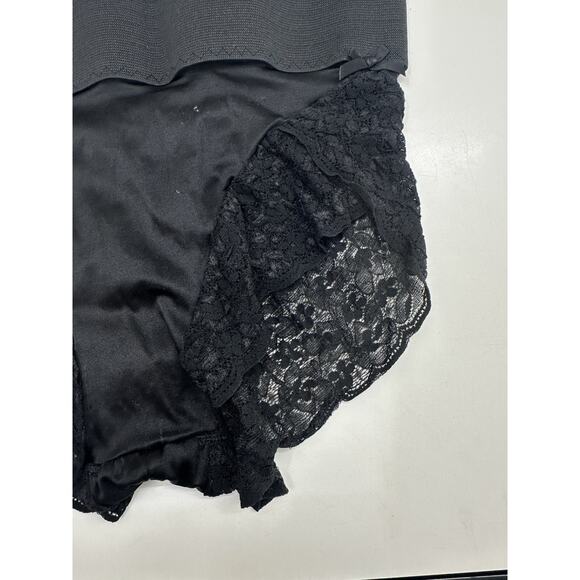 Fredericks of Hollywood Womens Undies Size XL Black Shapewear Girdle Vintage - Picture 3 of 12